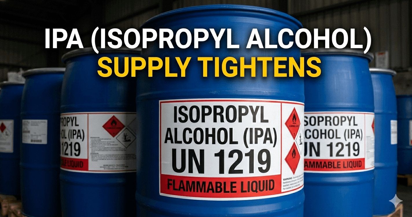 Isopropyl Alcohol (IPA) Market Outlook Pakistan — April 2026
